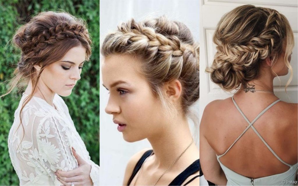 Peinados Para Bodas 77 Hermosas Ideas Para Novias E Invitadas Fotos Peinados Para Boda Peinados Con Trenzas Peinados