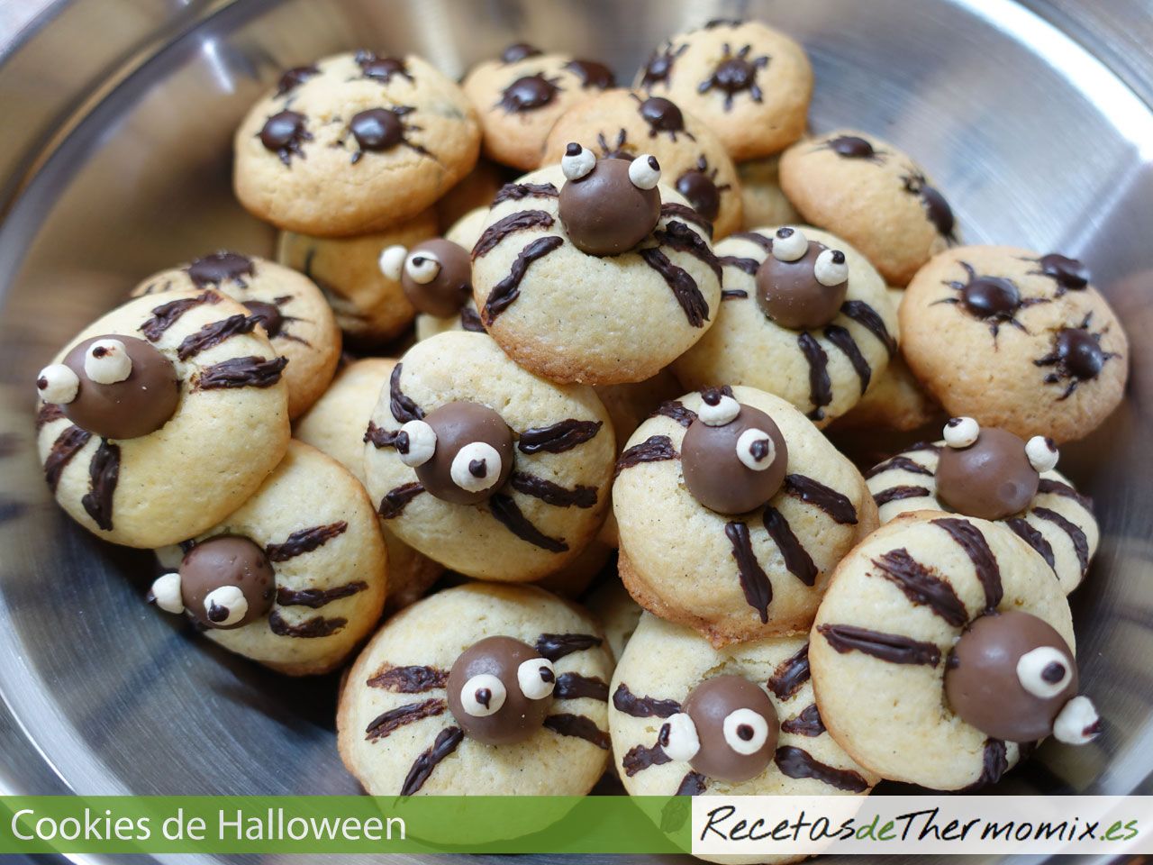 Cookies De Halloween Receta Recetas De Comida Garbanzos Con Langostinos Bolitas De Chocolate