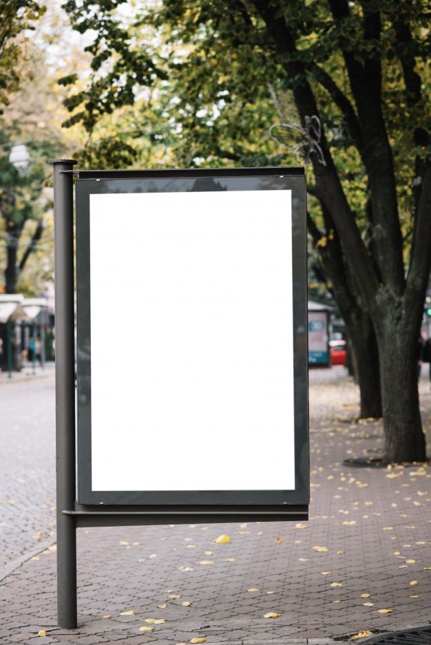 Blank advertising panel on pavement Free Photo | Free Photo #Freepik #photo #freebanner #freebusiness #freecity #freetemplate Powerpoint Background Design, Poster Background Design, Background Images, Banner Advertising, Outdoor Advertising, Photo Frame Design, Poster Display, Photocollage, Instagram Frame