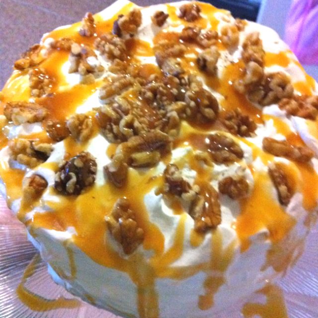 caramel pecan praline ice