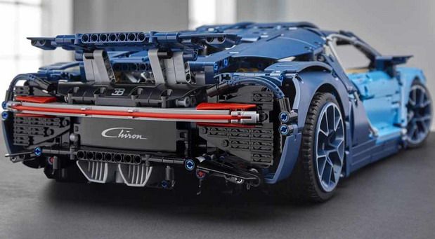 Bugatti Chiron Lego Technic kit 2018 with 3599 blocks inside | Coche de lego, Bugatti y Coches deportivos