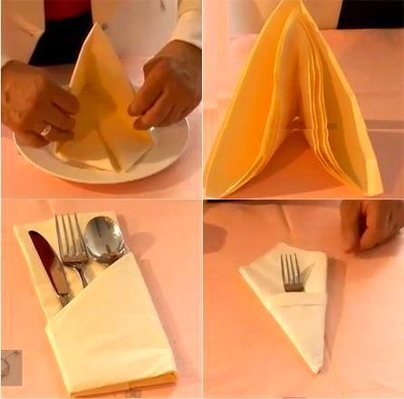 Paper Napkin Folding Ideas, #Folding #ideas #napkin #Paper #napkinfoldingideas ..., #Foldin... #papernapkins