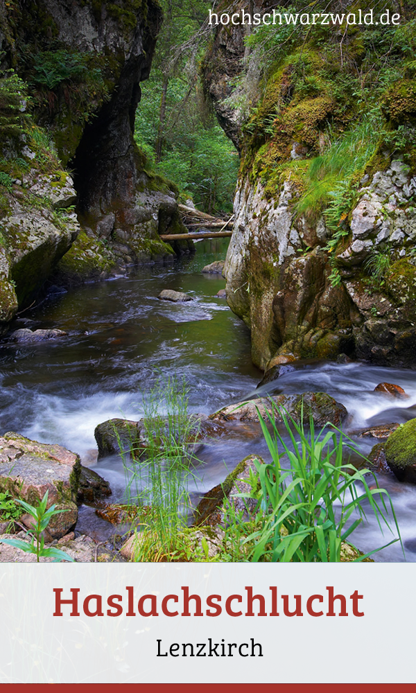 Haslachschlucht mit Höllloch- und Rechenfelsen | Hochschwarzwald Tourismus GmbH