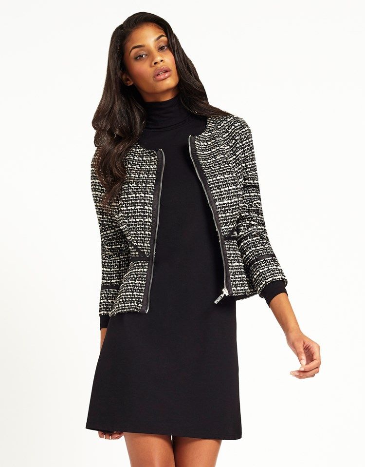 lipsy tweed dress