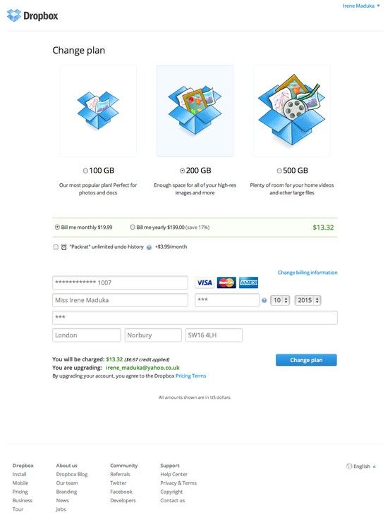 Dropbox business unlimited Dropbox business unlimited