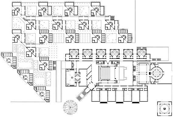 Louis Kahn and others: Site plan of Indian Institute of Management ... Louis Kahn and others: Site plan of Indian Institute of Management ...