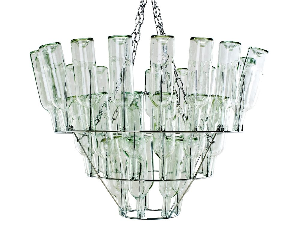 Details about Leitmotiv Mini Bottle Chandelier Details about Leitmotiv Mini Bottle Chandelier