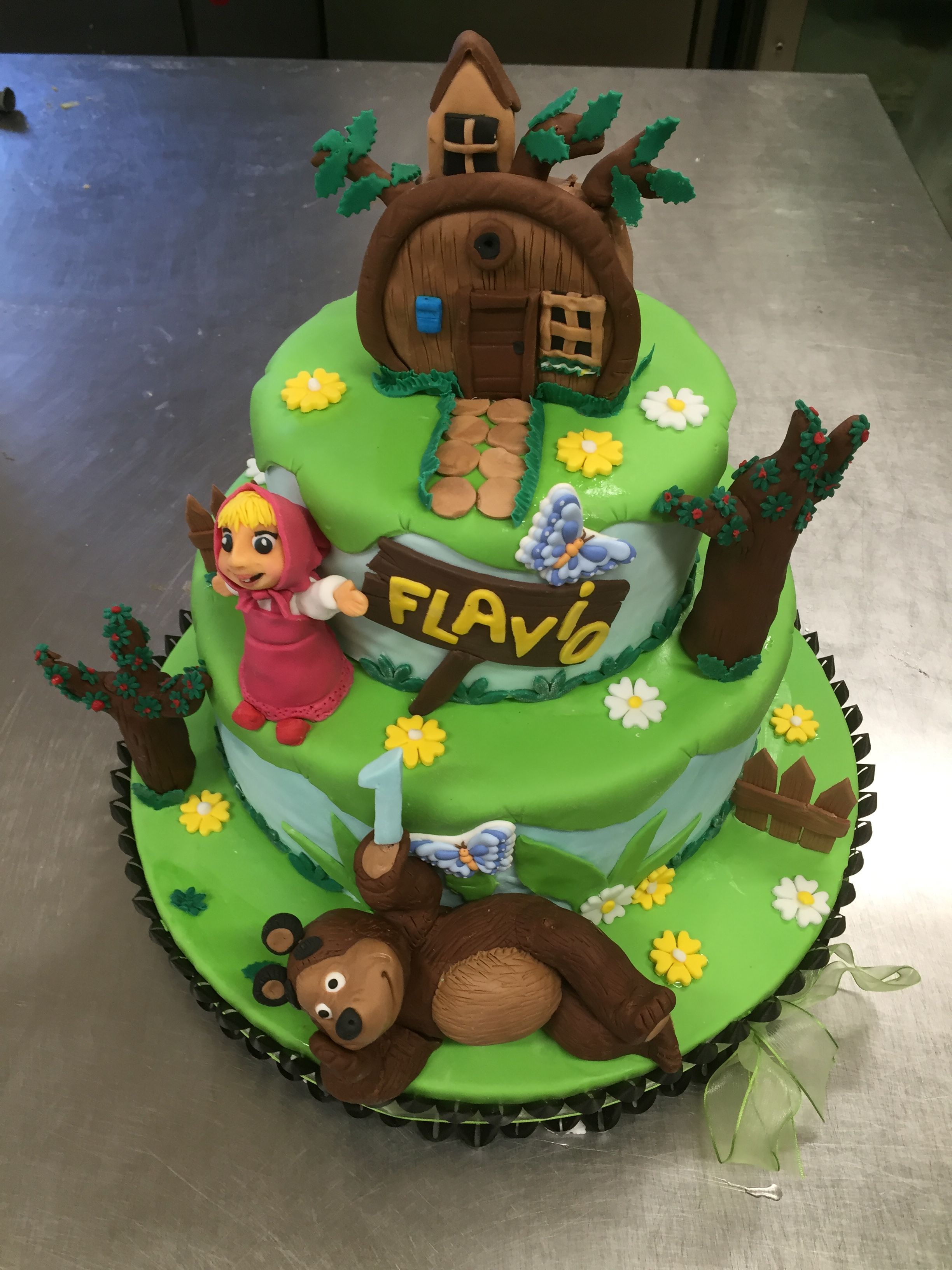Masha e orso cake Orso
