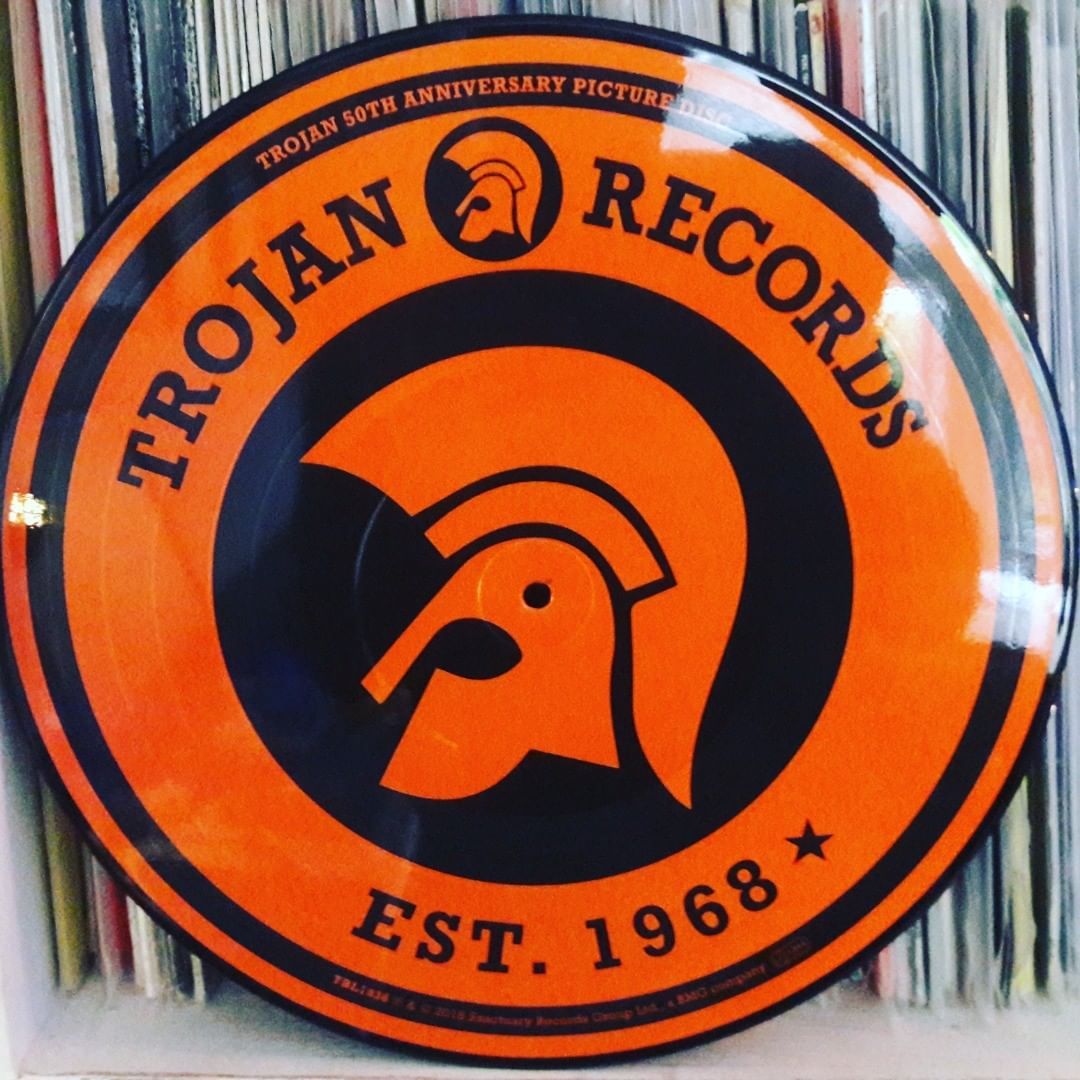 Trojan50thanniversary Picturedisc Vinyl Reggaeandska Reggaeandska Est1968 Vinyl Instagram Dj
