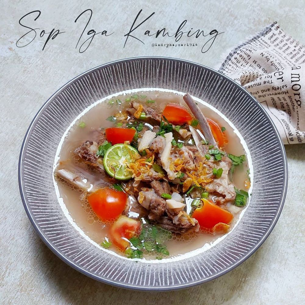 Resep Sop Kambing Instagram Di 2020 Resep Kambing Rebusan Daging