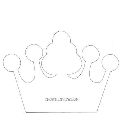 simple crown template coronaaa pinterest crown template