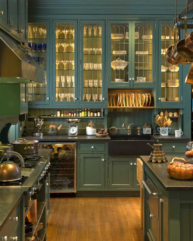 A New Kitchen In The Style Of A Grand Butler S Pantry Replaced A Euro Modern Remodeling With Cramped S Kitchen Design Victorian House Colors Home Decor Kitchen