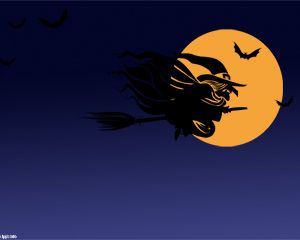 free halloween witch powerpoint template ppt is perfect for halloween ppt