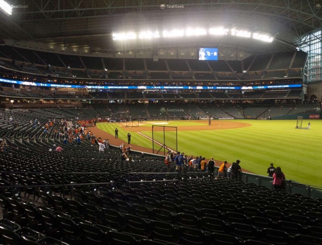 minute maid park seating chart rows