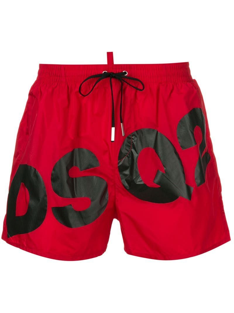 Dsquared2 Dsq2 Logo Swim Shorts Farfetch