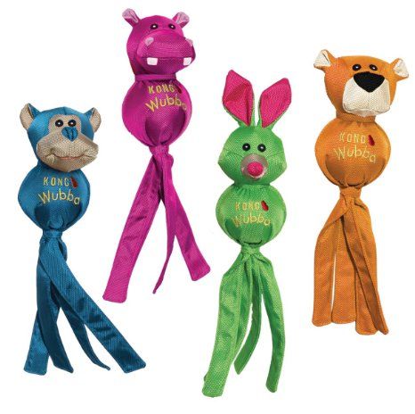 Amazon Com Kong Wubba Ballistic Friends Large Dog Toy Assorted