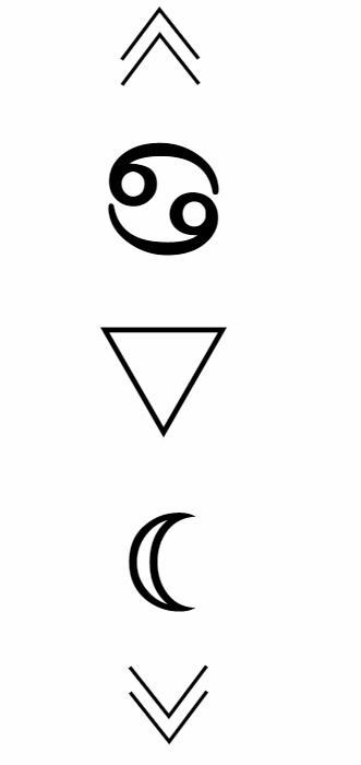 Cancer Icon Tatto Inspiration Pinterest Tattoos Cancer
