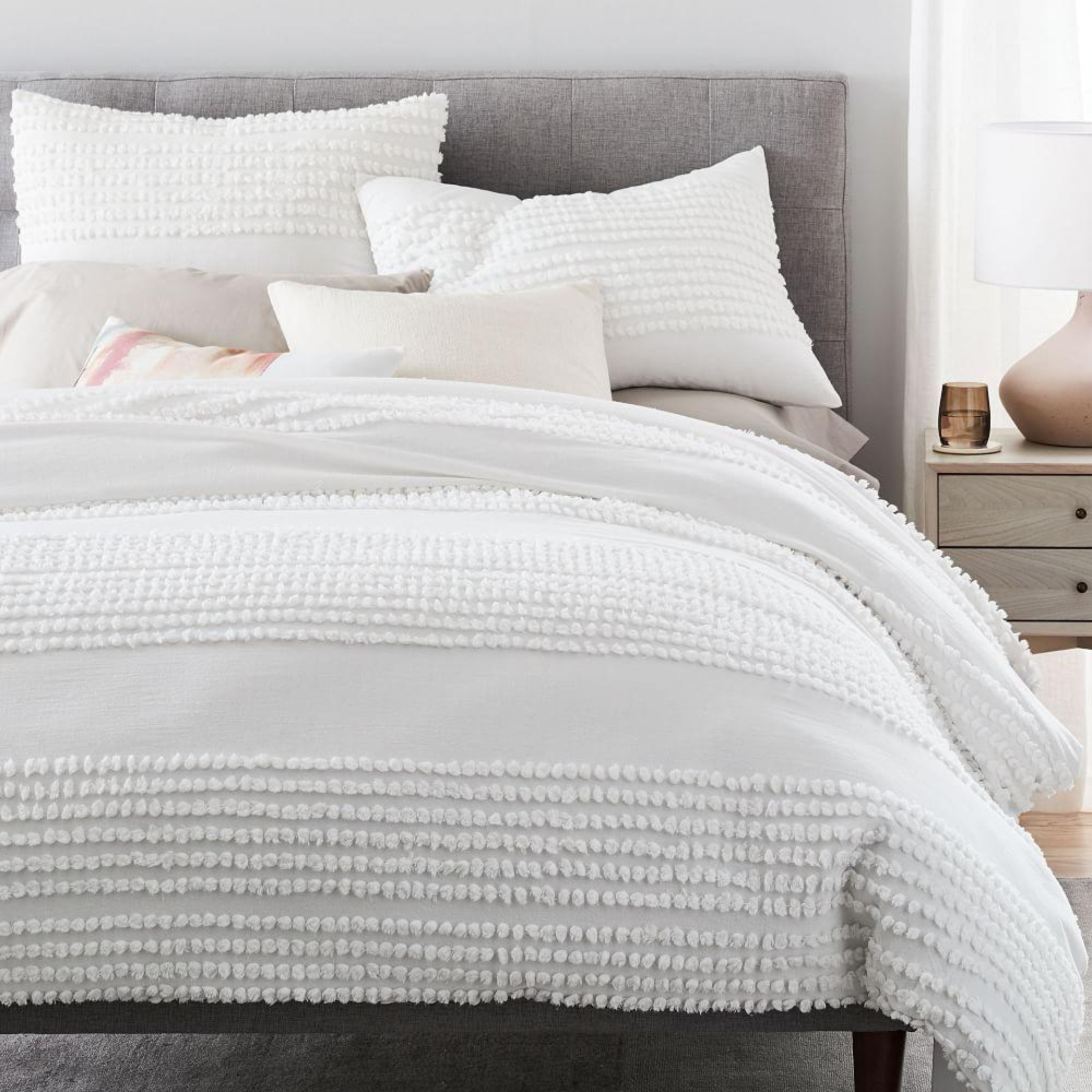 Candlewick Duvet Cover & Shams in 2020 Duvet Covers & Sets | west elm United