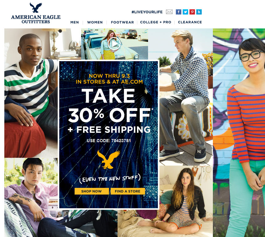 american eagle app promo american eagle app promo