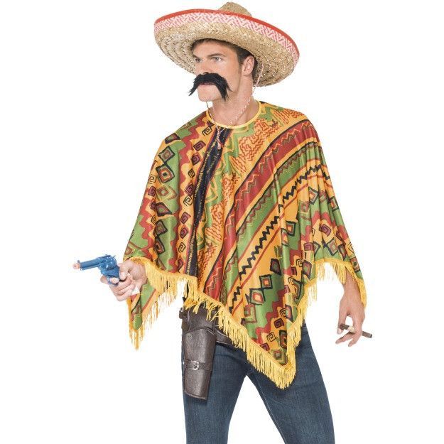 Bandit Mexicain MOUSTACHE COSTUME ROBE FANTAISIE ACCESSOIRE