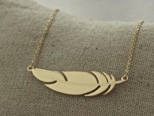 Collier plume Zag , Yael Bijoux Collier Oeil, Collier Plume, Zag Bijoux, Colliers