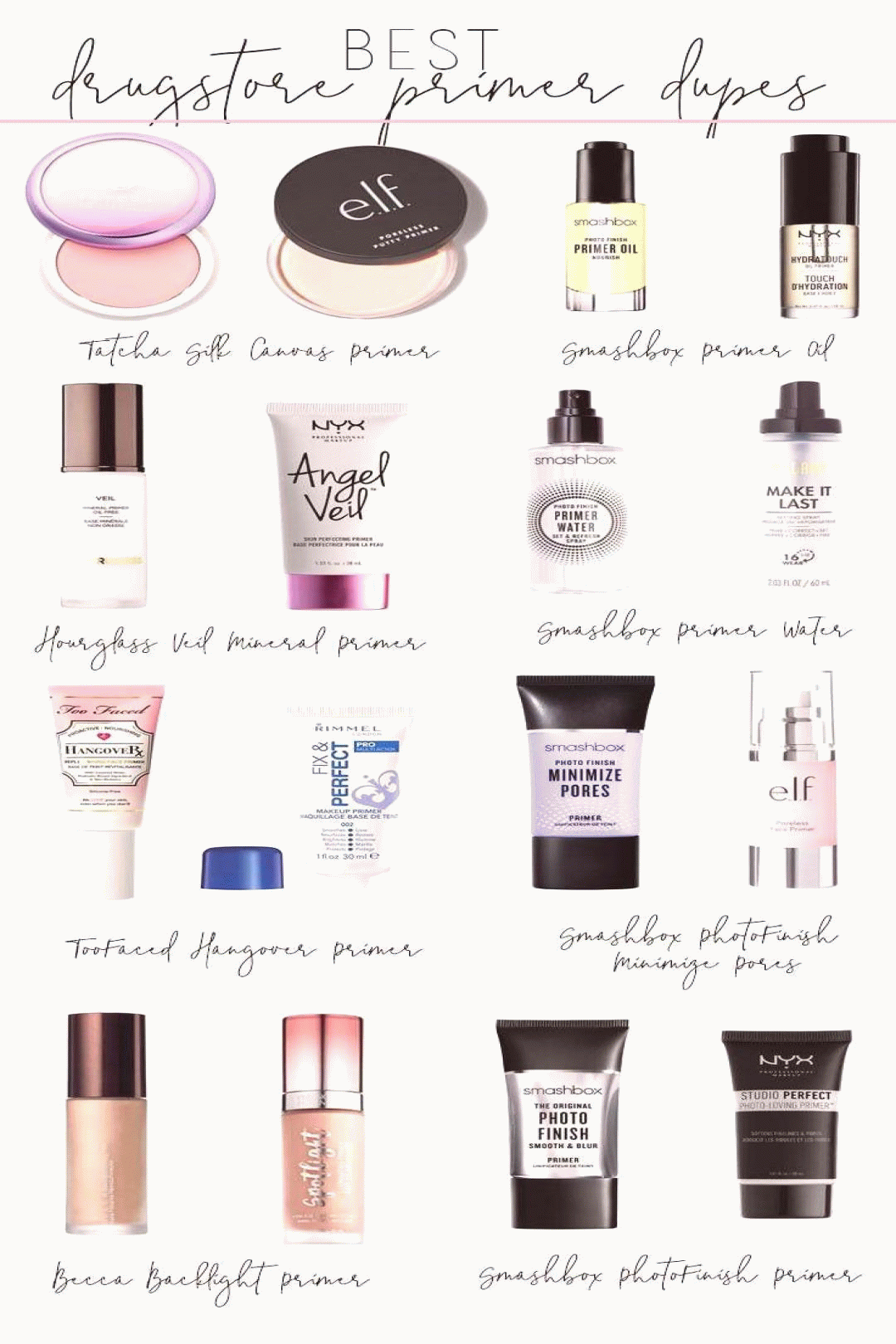 best drugstore primer dupes best drugstore beauty dupes drugstore dupes for high end primers pr