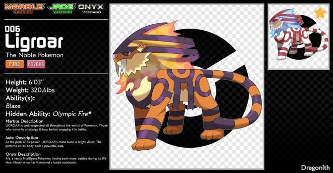 006 ligroar by dragonith pokemon pokemon pokedex new titan evolution world evolution chart