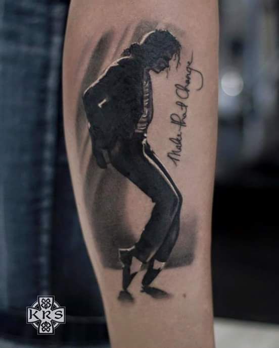 Micheal Jackson Tattoo Michael Jackson Tattoo Michael Jackson Art Inspirational Tattoos