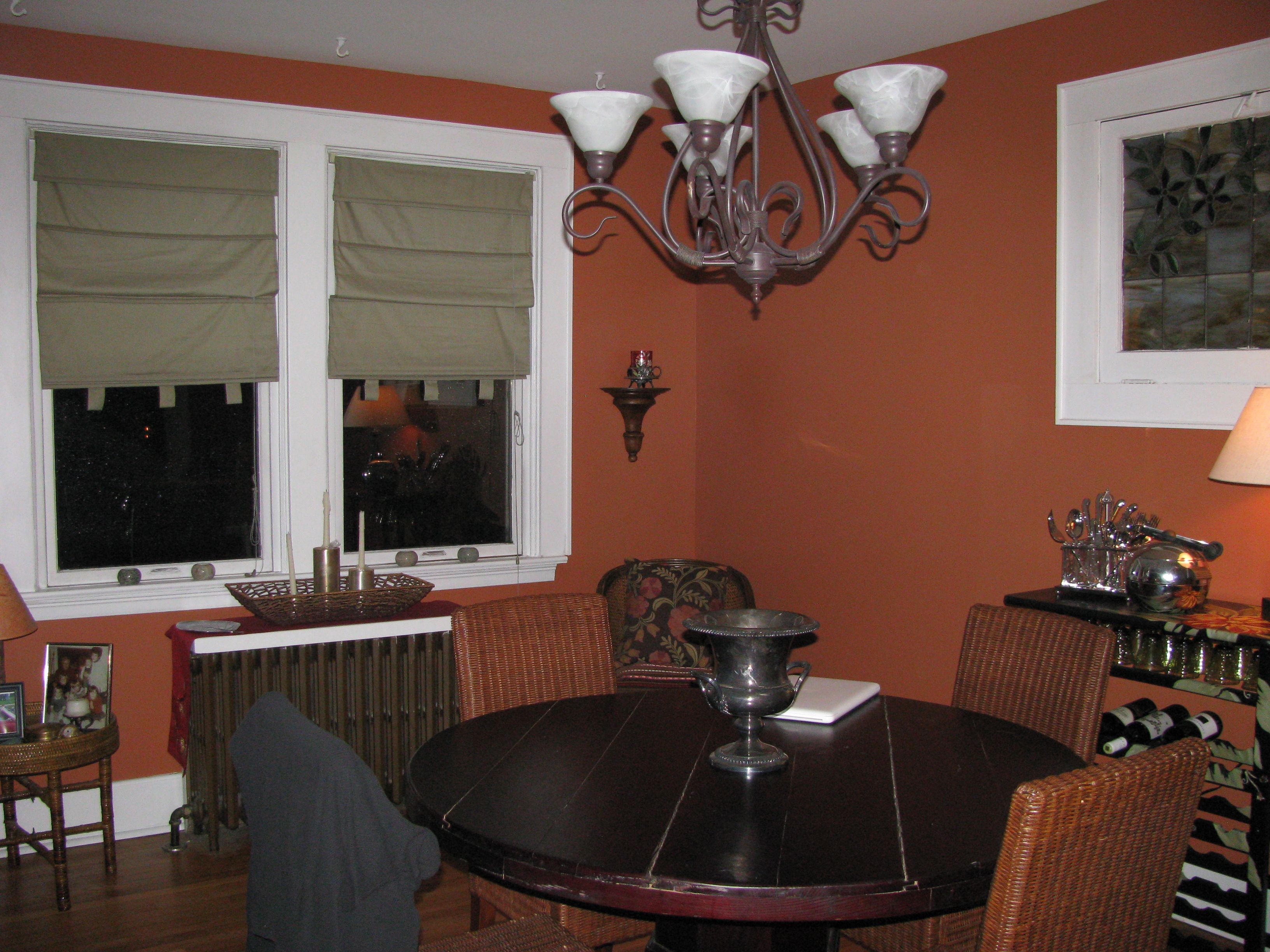 what colours goes with burnt orange