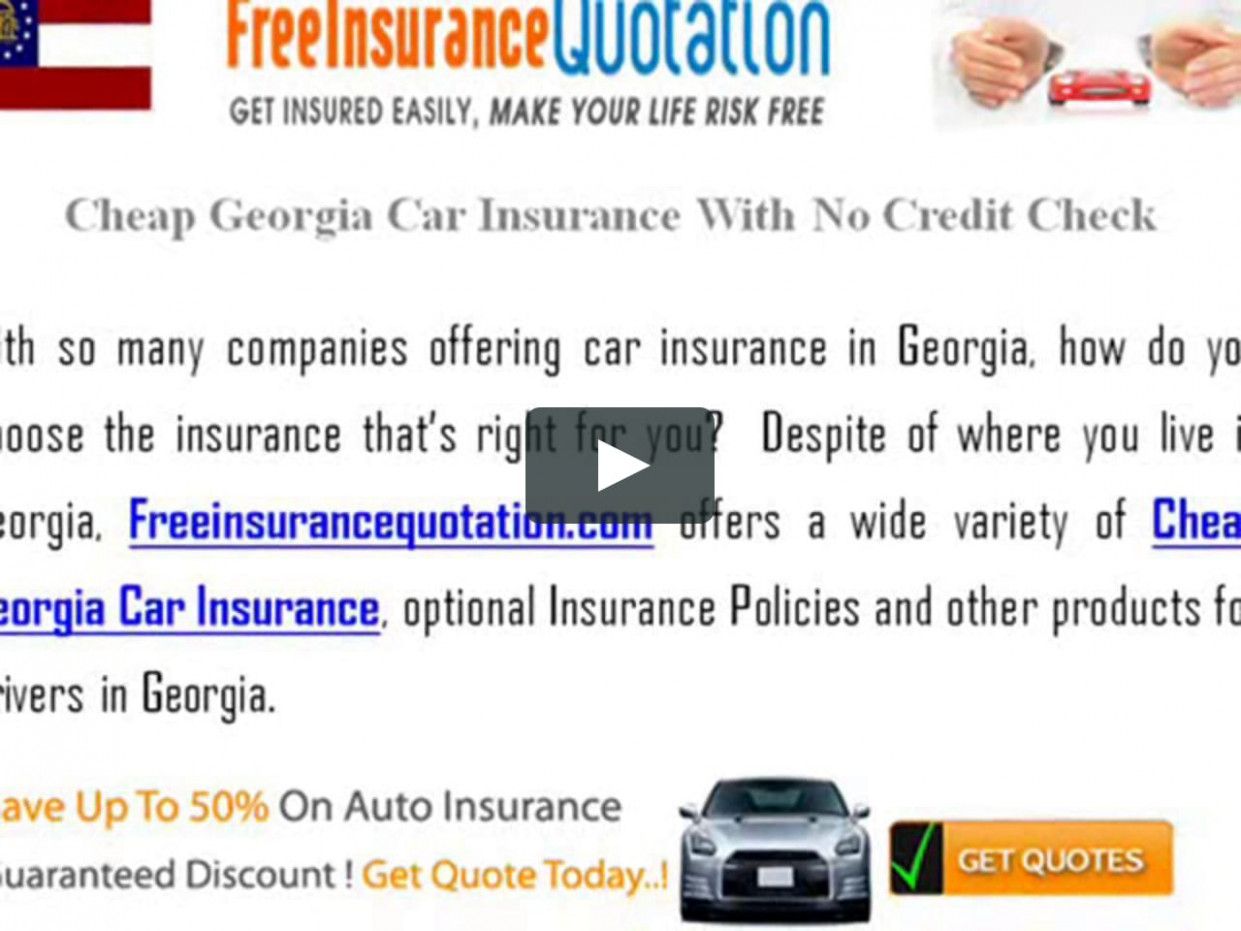 Auto Insurance Quotes Georgia - RYMUSMAH