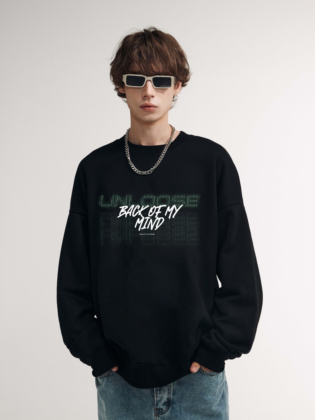Men Slogan Graphic Drop Shoulder Pullover Em 2024 men-slogan-graphic-drop-shoulder-pullover-em-2024