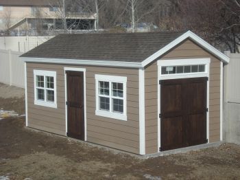 This is my ideal barn - an garage converted. chickens on