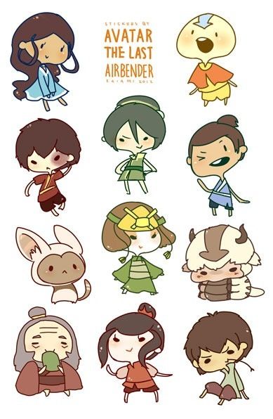 Custom Avatar The Last Airbender Aang Katara Canvas Tote Bag Custom Avatar The Last Airbender Aang Katara Canvas Tote Bag
