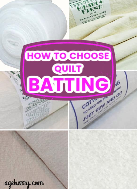 In this sewing tutorial I will focus on the following topics: quilt batting types, the best batting for quilting and how to choose the right batting for a project. Batting is made from various types of fibers, and each type has its advantages and disadvantages. The most popular ones use cotton, polyester, or a blend of both. Each one performs differently and is better-suited to certain projects. Quilting For Beginners, Quilting Tips, Quilting Tutorials, Quilting Crafts, Hand Quilting, Sewing Tutorials, Quilting Techniques, Sewing For Dummies, Beginner Sewing Projects Easy