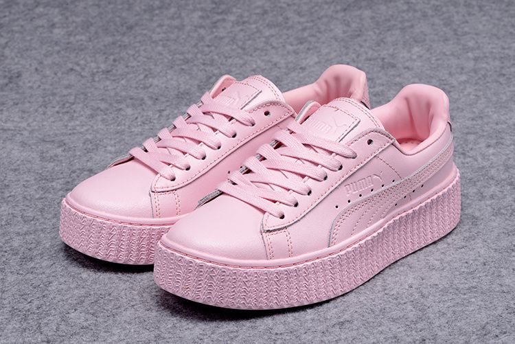 Puma Suède Creepers rose Puma x Rihanna | Chaussure, Puma suede, Rihanna