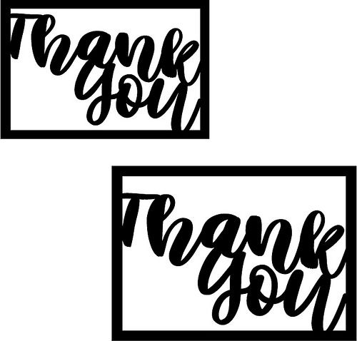 Download thank you card front | Cricut stencils, Cricut cards ...