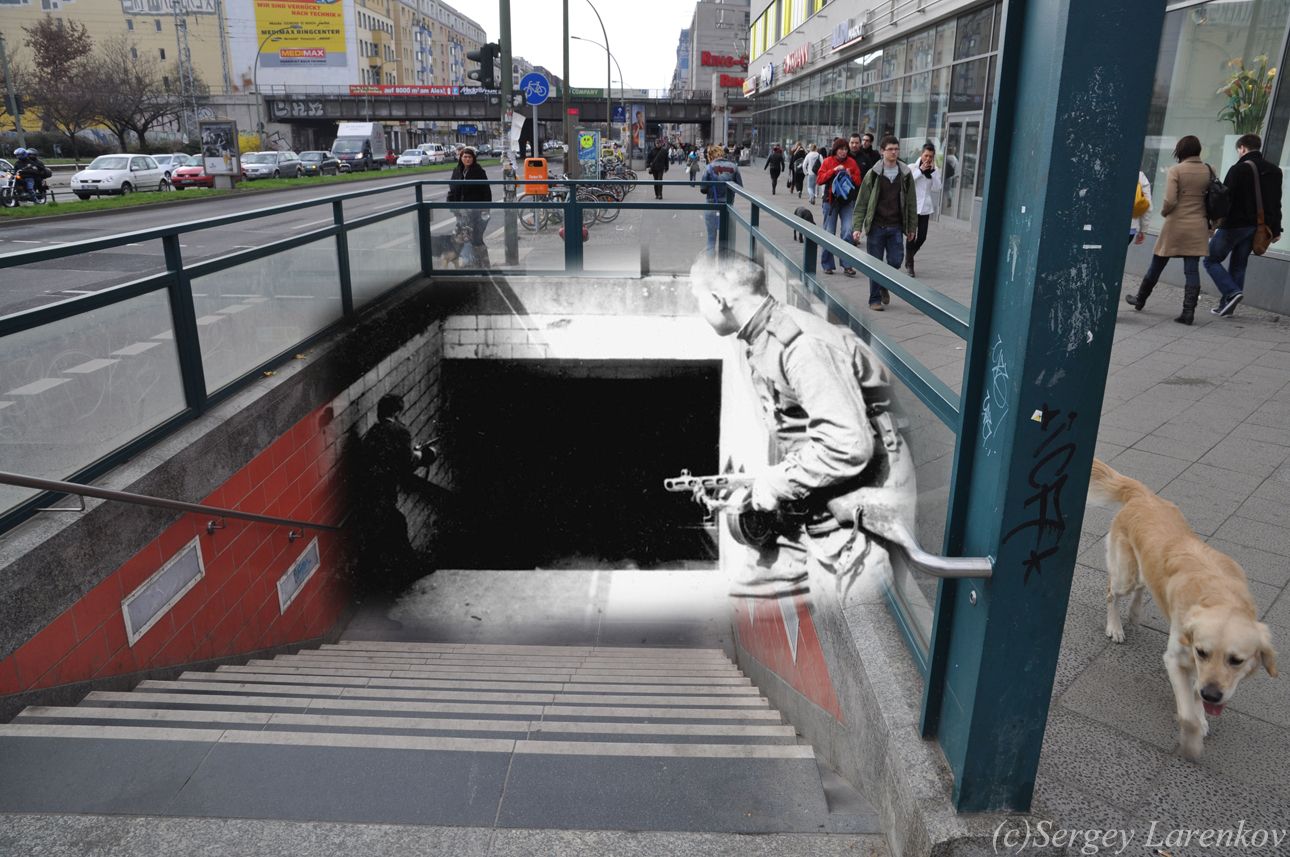 Berlin 1945 2010 Fight At U bahn Station Frankfurter Allee Awsome Berlin 1945 2010 Fight At U bahn Station Frankfurter Allee Awsome