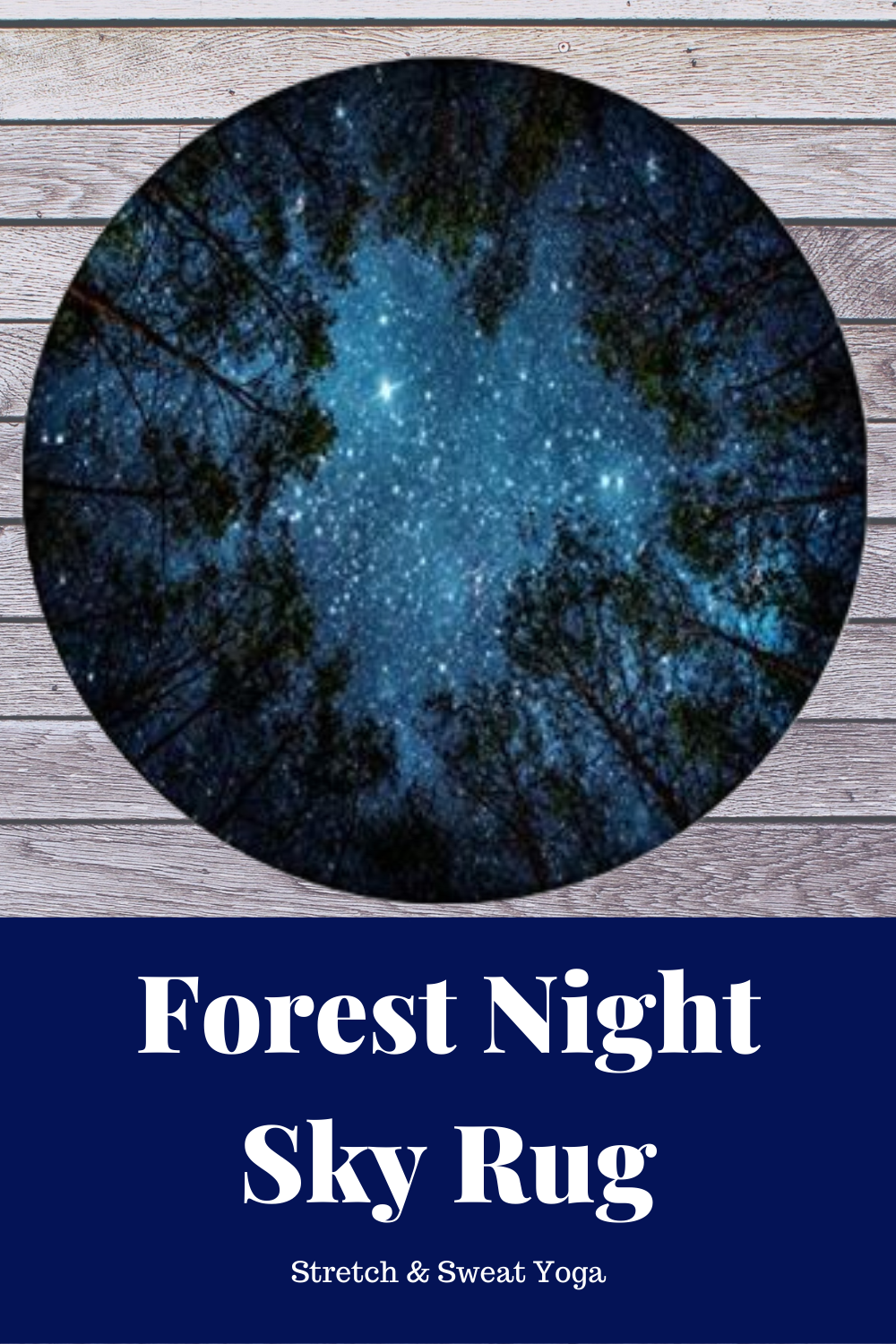 Looking Up: Forest Night Sky Area Rug - A beautiful addition to any eco-friendly living space…#yoga...