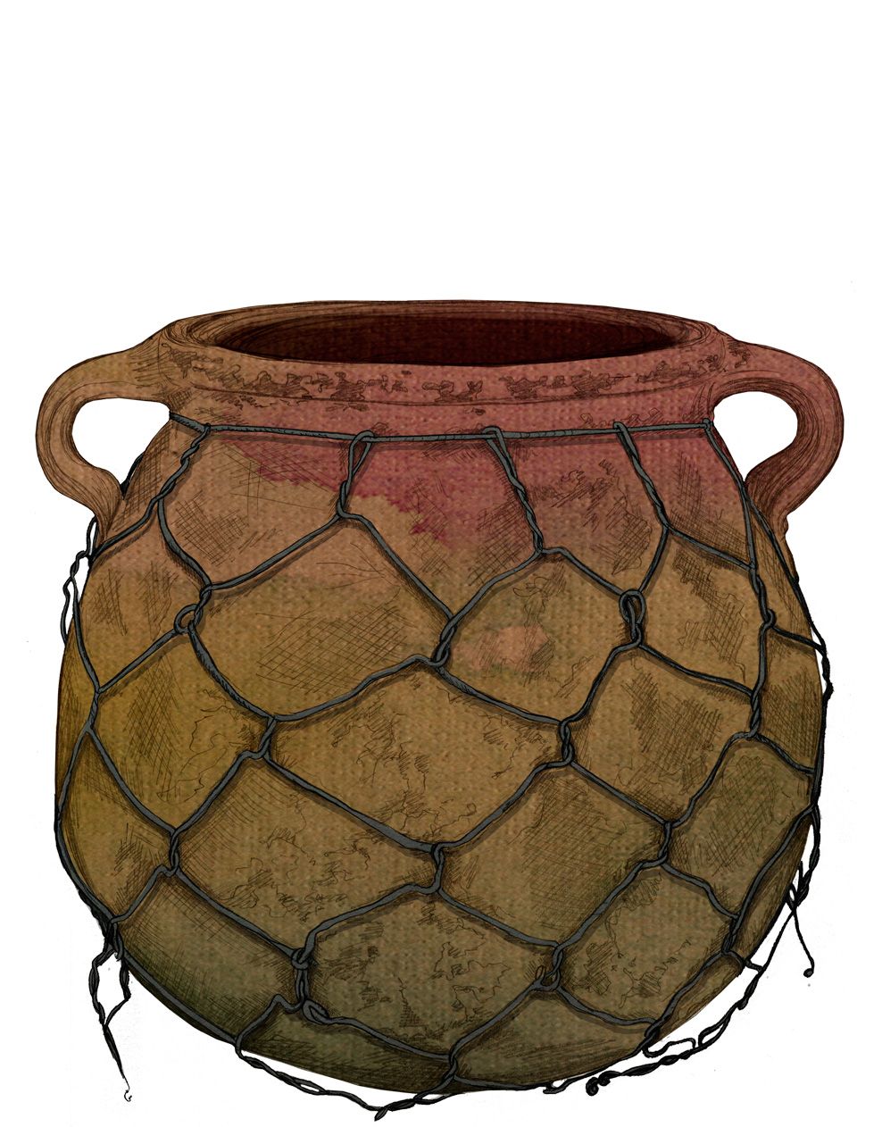 Olla Reparada Disenos De Unas Tinajas Olla De Barro