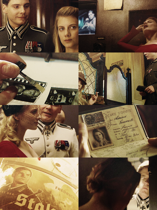 shosanna and fredrick inglourious basterds sweet celluloid