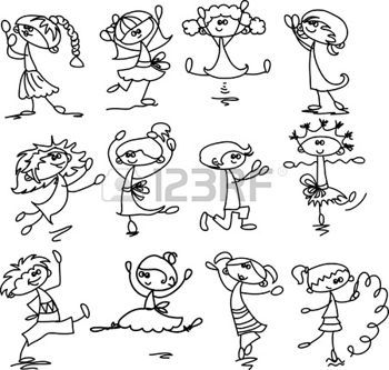 Tatuaggio Bambina Stilizzata Cerca Con Google Tatuaggi Bambini Idee Per Disegnare Scarabocchi