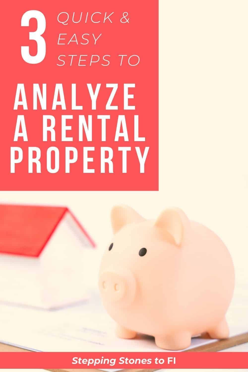 Learn 3 quick and easy steps to analyze a potential rental property so you can buy your first real estate investment with confidence. #investing #REI #rentalproperty #financialindependence Best Real Estate Investments, Real Estate Investor, Real Estate Marketing, Property Investment Uk, Property Investor, Investment Tips, Income Property, Real Estate Rentals, Real Estate Tips