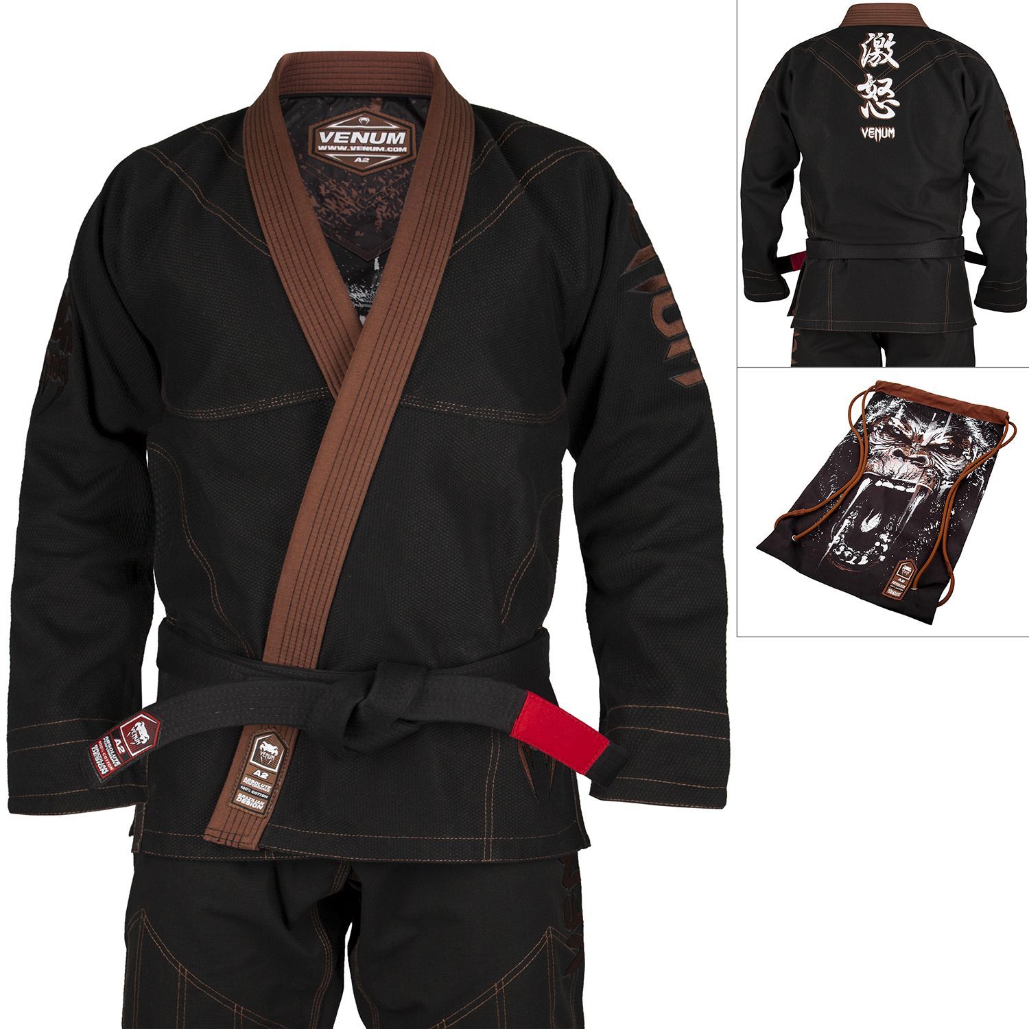 Prown Jiu Jitsu BJJ Gi Fabric Back Pack for JiuJitsu Martial Arts Uniform Gear