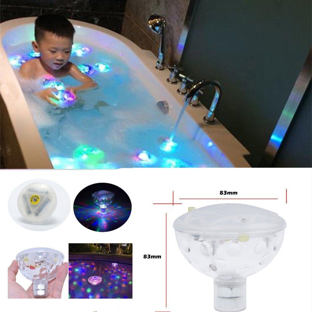 5 Light Mode Colorful 100 Waterproof Led Bathtub Lights