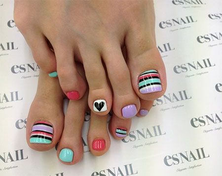 easy cute toe nail art designs ideas 2013 2014 for beginners toe nail art designs for beginners