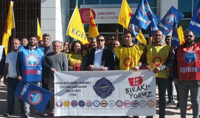 Şanlıurfa’da eğitim sendikaları, 19 Kasım’da yapılacak öğretmenlerin kariyer sınavının iptal edilmesini istedi. Sea, The Ocean, Ocean