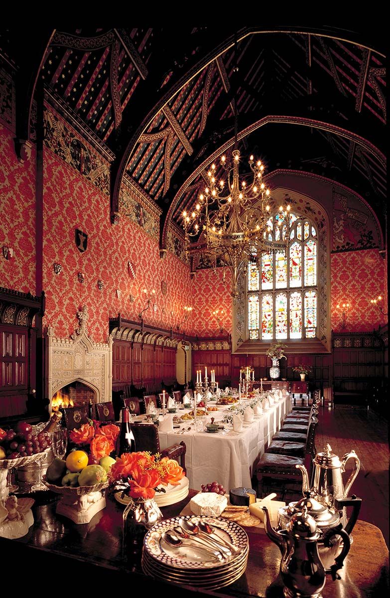 Lismore Castle Interior 9 Inspiration For Family Dining Lismore Castle Interior 9 Inspiration For Family Dining