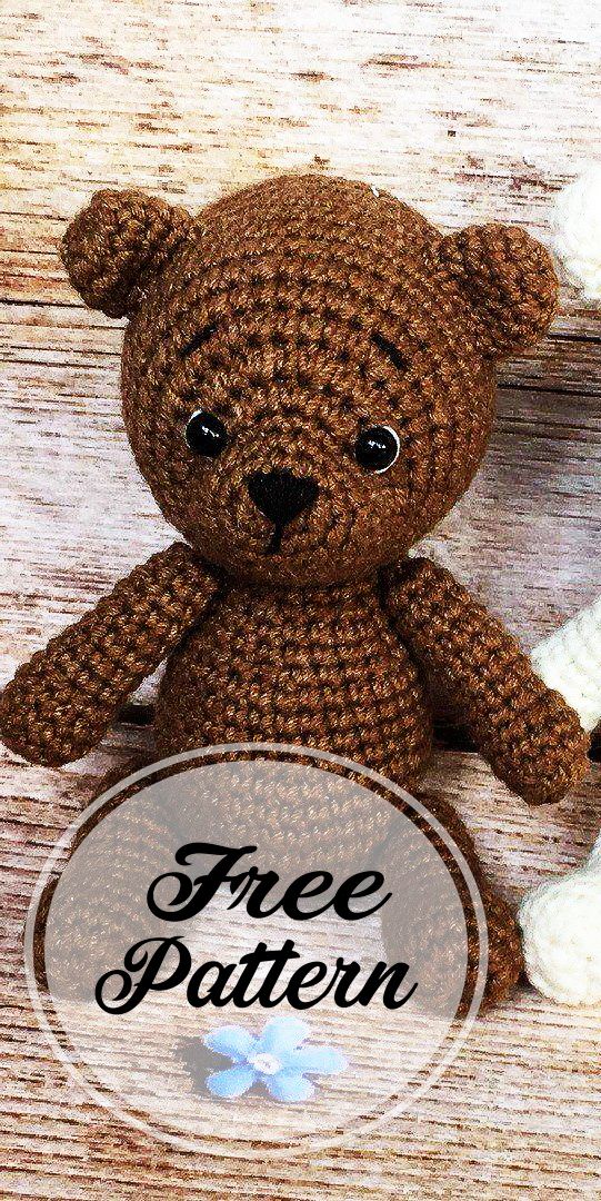 Usted puede hacer su propio oso de peluche con este tutorial amigurumi gratis. P...