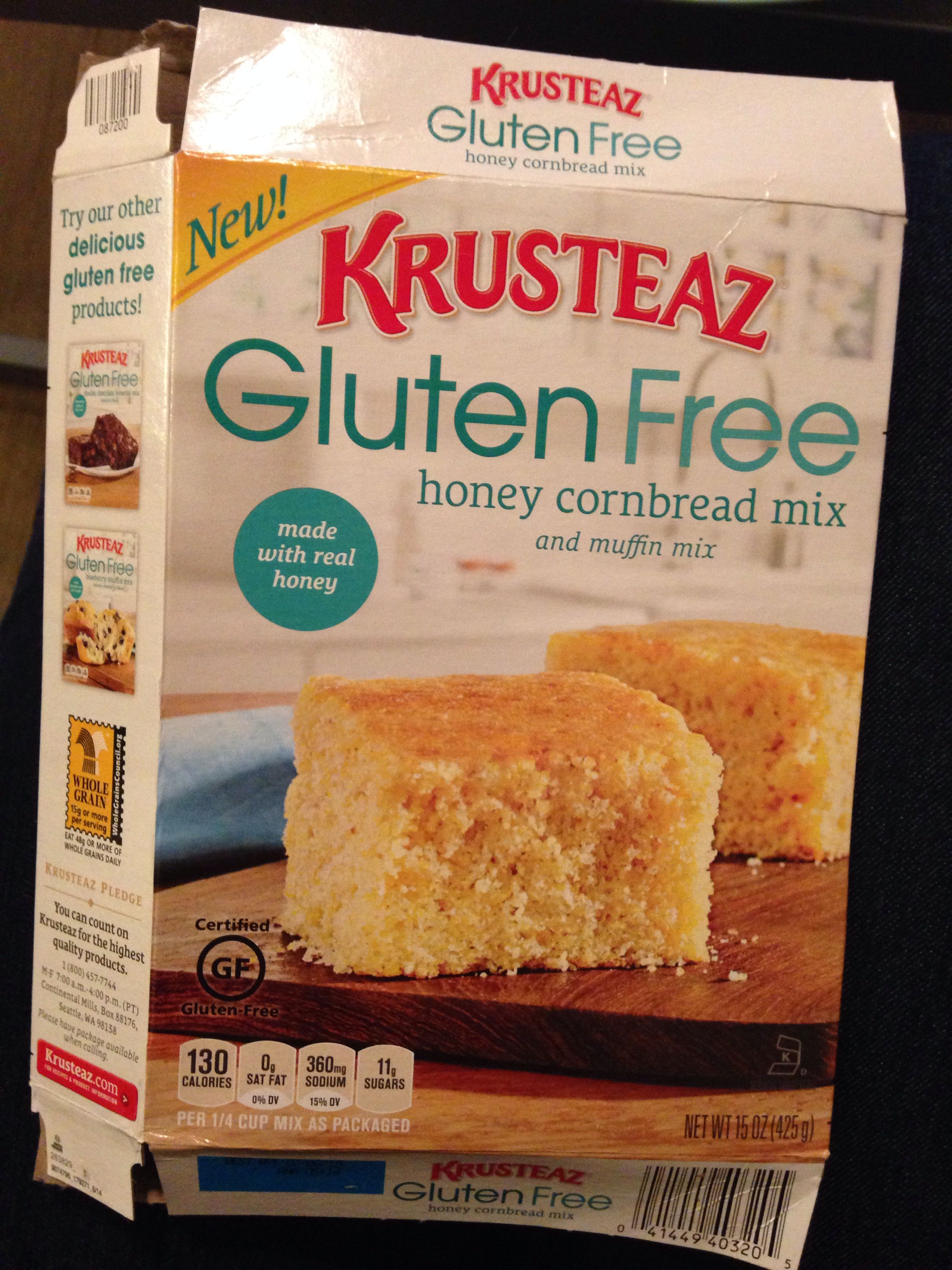 Krusteaz Gluten Free Cornbread Mix Recipes