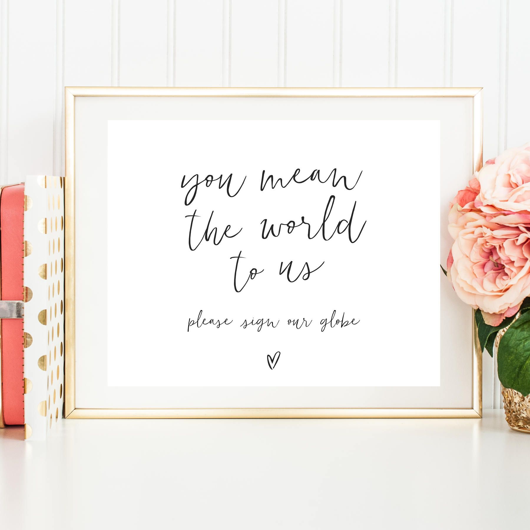 guestbook sign wedding